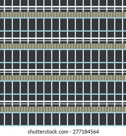 Abstract stripe seamless pattern