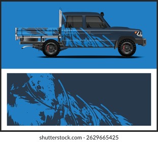  Abstrakte Streifen LKW Vektorgrafik Illustration 