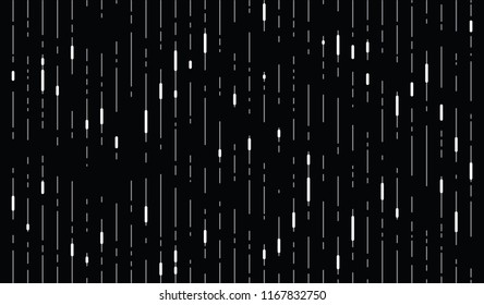 Abstract Stripe White Vertical Line Random Pattern For Wallpaper, Textile, Seamless Background. Vector Illustration.