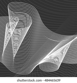 Abstract striped background