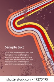 Abstract striped background