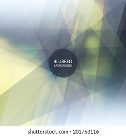 Plano de fundo listrado abstrato com imagem borrada colorida (verde, marrom, amarelo)