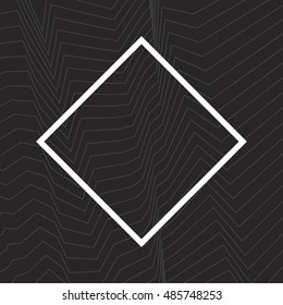 Abstract striped background with figure