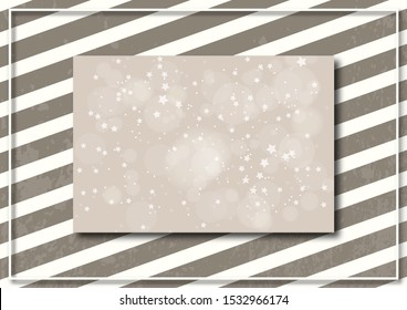 Abstract striped background and frame. Dynamic stylish geometric frame. Design element for business cards, invitations, gift cards, leaflets, brochures, posters, leaflets, discounts and sales. Vector 