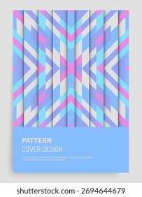 Abstractas fondo de rayas. Diseño geométrico. Ilustración vectorial. El patrón se puede utilizar como Plantilla para el folleto, la cubierta, el cartel, el volante, el diario, el cuaderno o el bloc de notas.