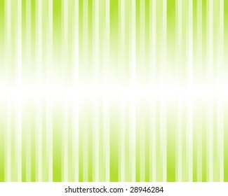 Abstract striped background in green. Vector-Illustration
