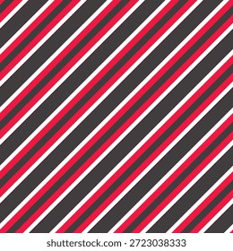 Abstract Striped Background in Mi Gi Hng Red Binrouji Black Seamless Pattern Vector