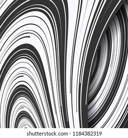 Abstract striped background. Optical illusion. Vector illustration