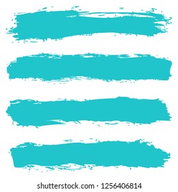 Abstract striped background with paint brush stroke texture created in handmade technique. Graphic element for design saved as an vector illustration in file format EPS 8