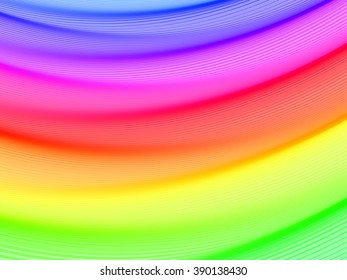 Abstract striped background. Rhythmic colorful lines. EPS10 with transparency. Spectrum background. Abstract composition with curve lines. Abstract 3d effect. Illusion of three dimensional surface.