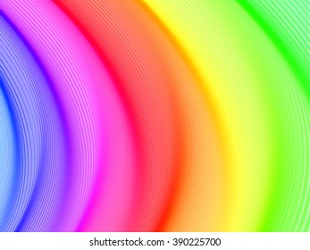 Abstract striped background. Rhythmic colorful lines. EPS10 with transparency. Spectrum background. Abstract composition with curve lines. Abstract 3d effect. Illusion of three dimensional surface.