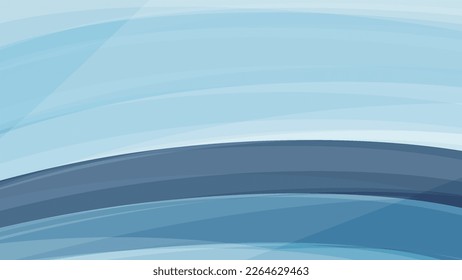 Abstract striped background with stripes tones of blue. Artistic vector graphic pattern. CMYK colors