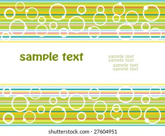 Abstract striped background. Vector-Illustration
