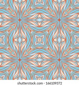 abstract striped beige and blue background. vector illustration 