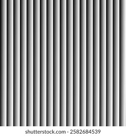 Abstract striped blinds pattern with a modern and minimalistic style, featuring vertical gradient shading