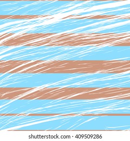 Abstract striped blue-brown background - Stock Vector
