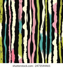 Abstract striped brush strokes watercolor painting patterns, Design element for sale banners, posters, labels, and gift wrapping paper.