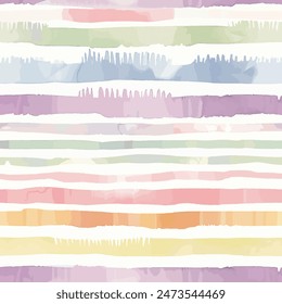 Abstract striped brush strokes watercolor painting patterns, Design element for sale banners, posters, labels, and gift wrapping paper.