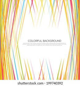 Abstract striped colorful background