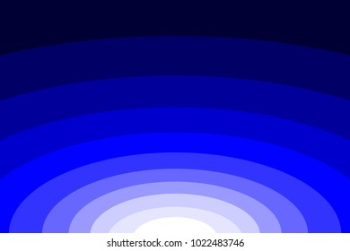 Abstract striped concentric - blue background, Ellipse pattern, 