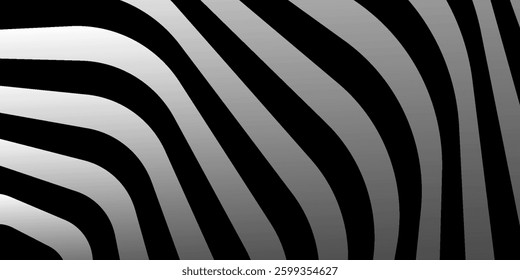Abstract striped design element. Optical art. 3d vector illustration for brochure, annual report, magazine, poster, presentation, flyer and banner. Сan be used as design element, emblem or icon.