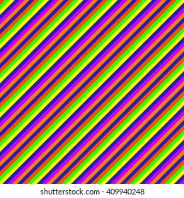 Abstract striped diagonal colorful background. Vector Illustration