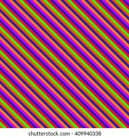 Abstract striped diagonal colorful background. Vector Illustration