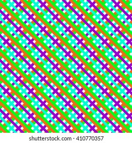 Abstract striped diagonal colorful background. Vector Illustration