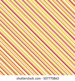 Abstract striped diagonal colorful background. Vector Illustration