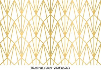 Abstract Gestreept geometrisch Art deco patroon. Retro. Art deco. Herhaling van geometrische achtergrond. Brochure dekselsjabloon overlappende collectie. Arabische achtergrond vector.