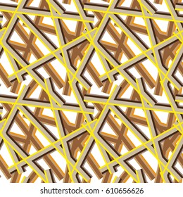 Abstract striped. Geometric seamless pattern.