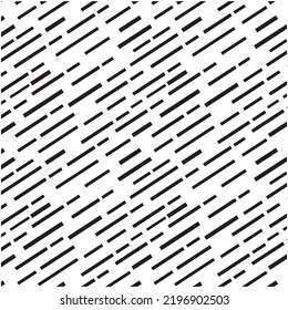 Abstract striped geometric seamless pattern.vector lines black-white background, illustration Geometrical monochrome design.