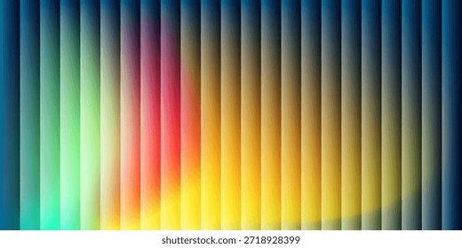 Fondo colorido Abstractas rayado del gradiente con las líneas de Vertical geométricas y la estética moderna
