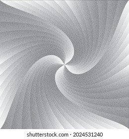Abstract striped Gray Background. Wavy surface of rough fabric