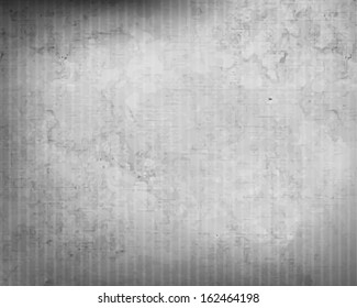 Abstract striped gray grunge background. Vector eps10.
