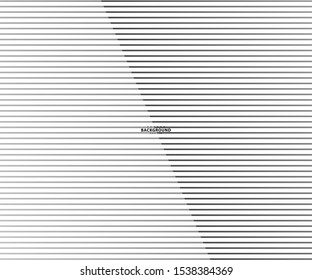 Abstract striped line background, vector template for your ideas, monochromatic lines texture. Brand new style for your business design, vector template for your ideas