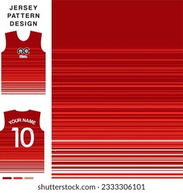 Abstract striped line concept vector jersey pattern template for printing or sublimation sports uniforms football volleyball basketball e-sports cycling and fishing Free Vector.