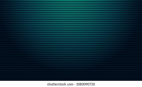 Abstract striped lined horizontal glowing background. Scan screen. Technological futuristic card with stripes. Vector illustration.