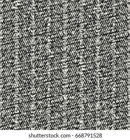 Abstract striped melange textured background. Seamless pattern.