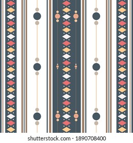 Abstract Striped Pattern fabric. suitable for your print fabric, sarong, ulos, sari, doodle etc. vector illustration fabric cloth design