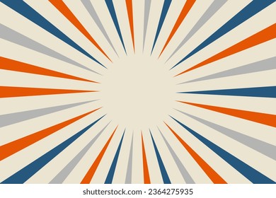 Abstract striped pattern with vintage colors. Twisted background.