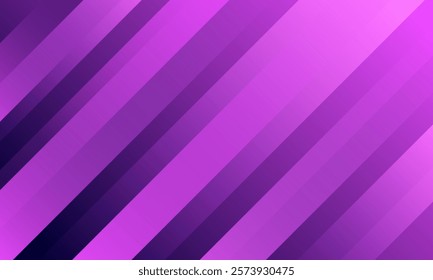 Abstract striped purple gradient background, diagonal texture. Modern dynamic wallpapers. Suitable for templates, banners, sales, events, ads, web and pages