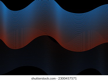 abstract striped ribbon technology science theme background for advertisement website template website template,cover landingpage label design vector eps.