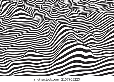 5,172 Black and white background with an optical fluid wave Images ...