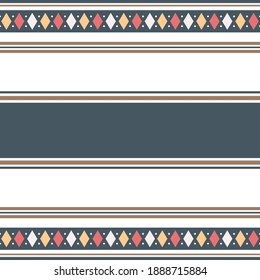 Abstract Striped seamless Pattern fabric. suitable for your print fabric, sarong, ulos, sari, doodle etc. vector illustration fabric cloth design
