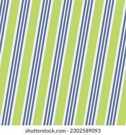 Abstract striped seamless pattern, fabric texture. Green, blue retro color wallpaper. Vector color illustration.