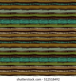 Abstract striped seamless pattern. Watercolor brush strokes, lines. Background distressed texture, wallpaper, wrapping