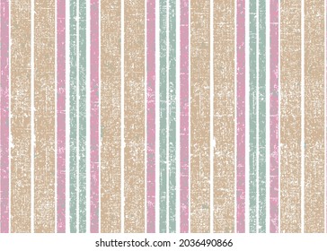 Abstract striped slub textured seamless pattern. beige and pink,green striped background, bright summer stripes.used for textile, fabric, clothing.