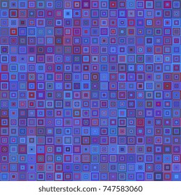 Abstract striped square mosaic background. Geometric mosaic of squares