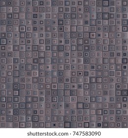 Abstract striped square mosaic background. Geometric mosaic of squares